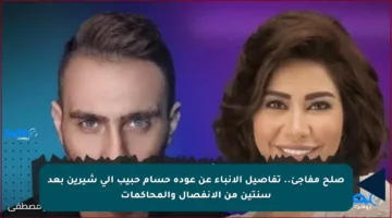 صلح مفاجئ.. تفاصيل الأنباء عن عودة حسام حبيب إلى شيرين بعد سنتين من الانفصال والمحاكمات